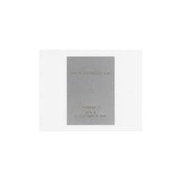 1 pcs : IPC0060-S - Sockets & Adapters DFN-8 Stainless Steel Stencil