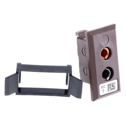 1 pcs - RS PRO Fascia Thermocouple Connector for Use with Type T Thermocouple, Standard Size, IEC Standard