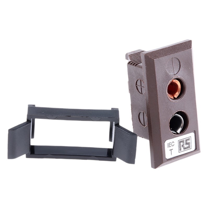 1 pcs - RS PRO Fascia Thermocouple Connector for Use with Type T Thermocouple, Standard Size, IEC Standard