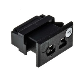1 pcs - RS PRO Fascia Thermocouple Connector for Use with Type J Thermocouple, Miniature Size, IEC Standard