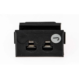 1 pcs - RS PRO Fascia Thermocouple Connector for Use with Type J Thermocouple, Miniature Size, IEC Standard