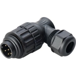 1 pcs - RS PRO Circular Connector, 7 Contacts, Cable Mount, Male, IP67