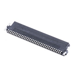 560 pcs - ERNI SMC Series Right Angle Surface Mount PCB Socket, 68-Contact, 2-Row, 1.27mm Pitch, Solder Termination