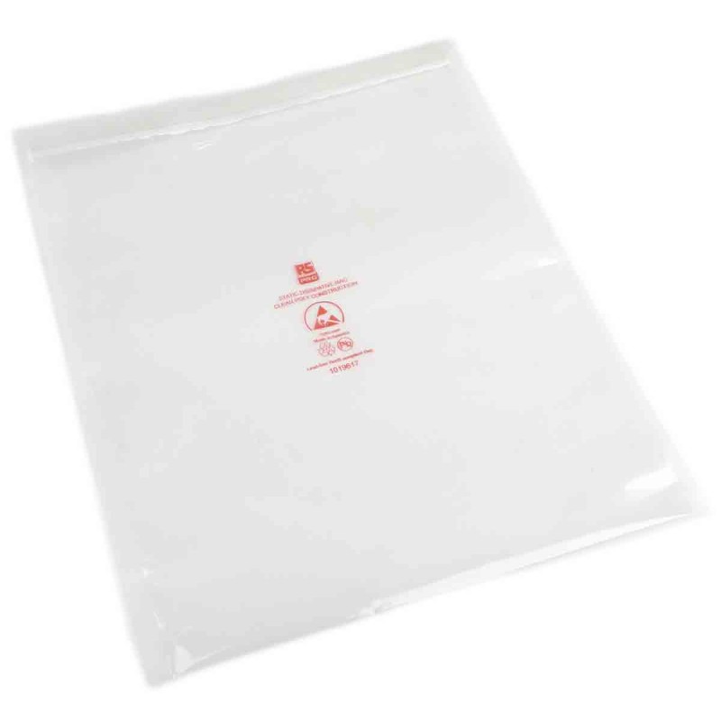 1 Bag of 100 - RS PRO ESD Ultra Clear Bag 200mm(W)x 250mm(L)