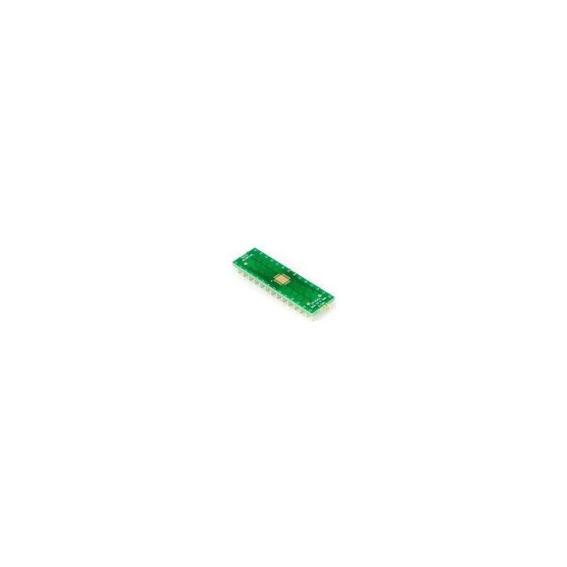 1 pcs : IPC0041C - Sockets & Adapters QFN-24 to DIP-28 SMT Adapter (0.5 mm pitch, 4 x 5 mm body) Compact Series