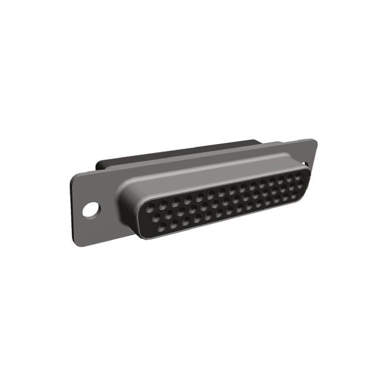 1 pcs - TE Connectivity Amplimite 90 44 Way Cable Mount D-sub Connector Socket