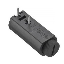 5 pcs - Wurth Elektronik 10A Panel Mount Fuse Holder for 5 x 20mm Fuse, 1P, 250V ac