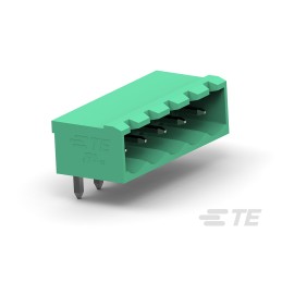 10 pcs - TE Connectivity 5mm Pitch 5 Way Right Angle Pluggable Terminal Block, Header, Through Hole, Solder Termination
