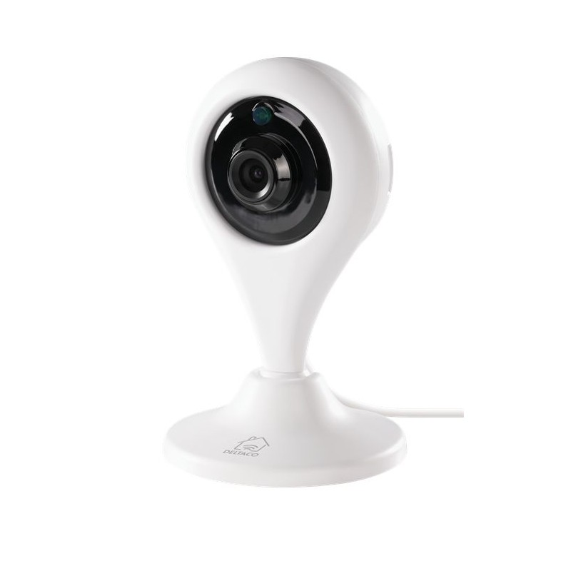 1 pcs - Deltaco Network Indoor IR Wifi CCTV Camera, 1280 x 720 pixels Resolution