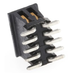 600 pcs - Amphenol Communications Solutions Minitek127 Series Straight Surface Mount Pin Header, 10 Contact(s), 1.27mm Pitch, 2