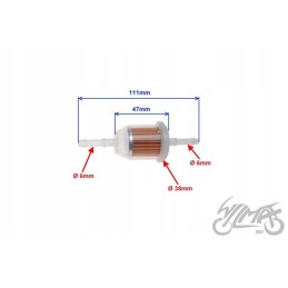 Fuel filter paper insert WM motor 1 pc