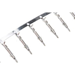 6000 pcs - TE Connectivity Mini-Universal MATE-N-LOK Series Male Crimp Terminal, 26AWG Min, 22AWG Max