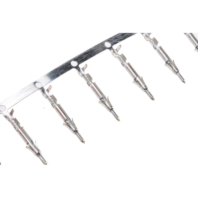 6000 pcs - TE Connectivity Mini-Universal MATE-N-LOK Series Male Crimp Terminal, 26AWG Min, 22AWG Max
