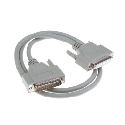 1 pcs - Phoenix Contact Male 25 Pin D-sub to Female 25 Pin D-sub Serial Cable, 1m PVC