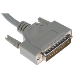 1 pcs - Phoenix Contact Male 25 Pin D-sub to Female 25 Pin D-sub Serial Cable, 1m PVC