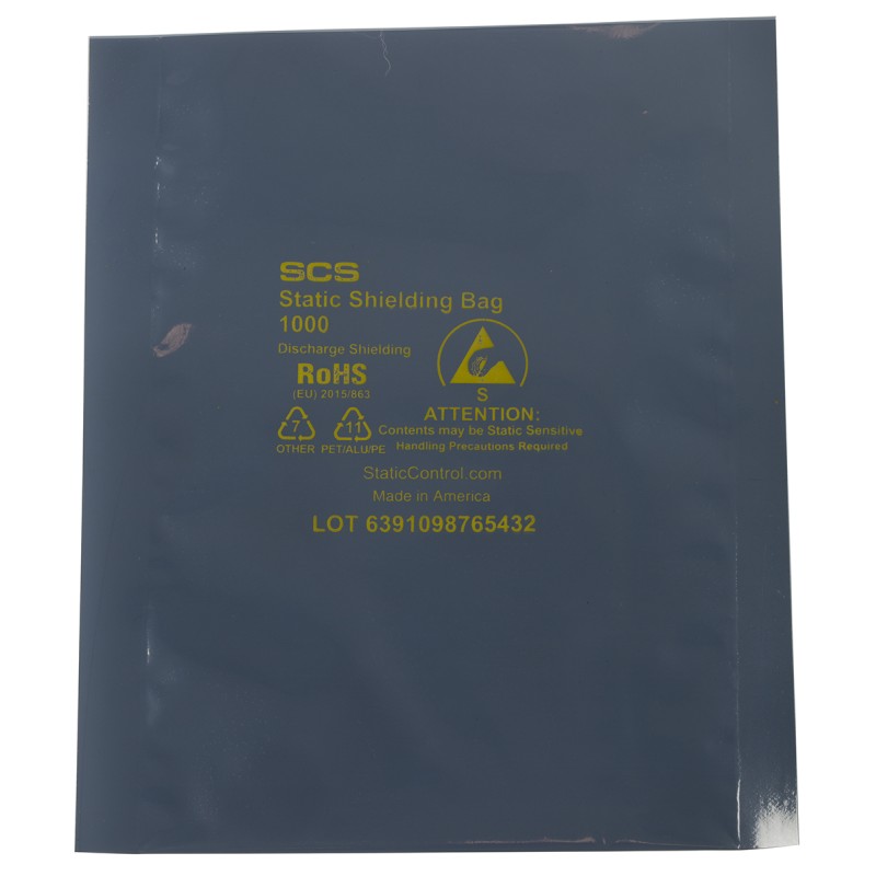 1 Bag of 100 - SCS Static Shielding Bag 102mm(W)x 152mm(L)