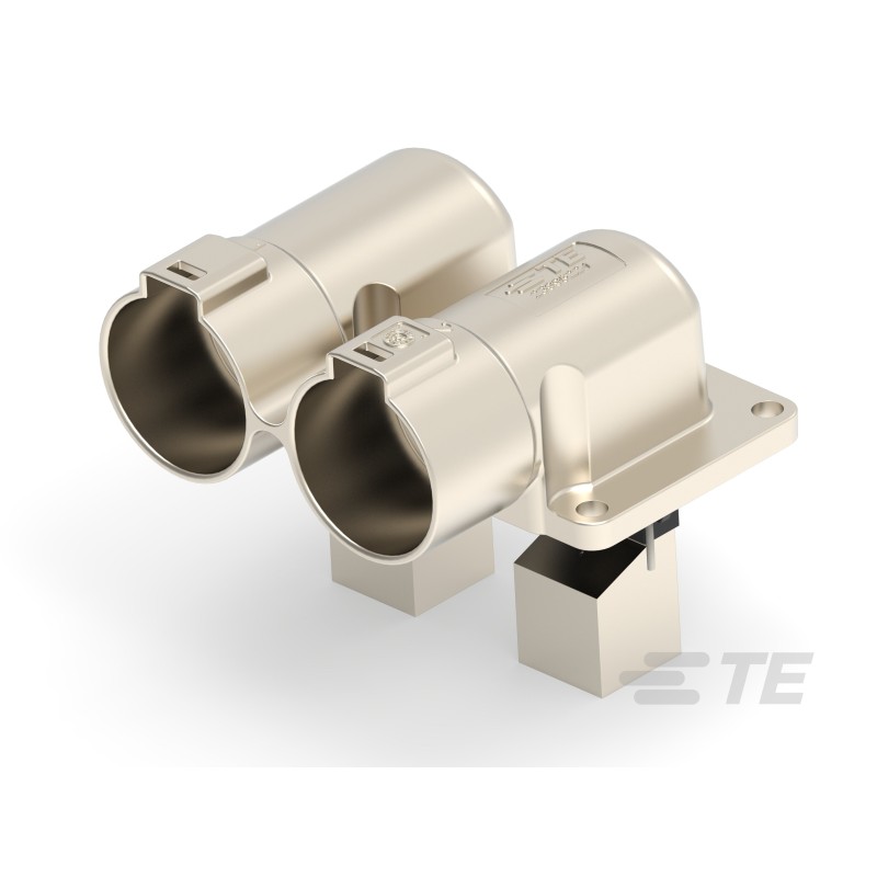 1 pcs - TE Connectivity PowerTube 1400 Series Right Angle Panel Mount PCB Connector, 2 Contact(s), 47mm Pitch, 1 Row(s)