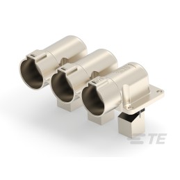 1 pcs - TE Connectivity PowerTube 1400 Series Right Angle Panel Mount PCB Connector, 3 Contact(s), 47mm Pitch, 1 Row(s)