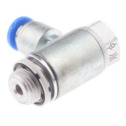 1 pcs - Festo GRLZ Series Tube Flow Regulator, 4mm Tube Inlet Port x G 1/8 Outlet Port, 193157