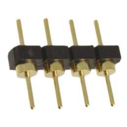 1 pcs - Samtec BBL Series Straight Through Hole Pin Header, 4 Contact(s), 2.54mm Pitch, 1 Row(s), Unshrouded