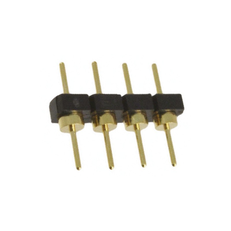 1 pcs - Samtec BBL Series Straight Through Hole Pin Header, 4 Contact(s), 2.54mm Pitch, 1 Row(s), Unshrouded