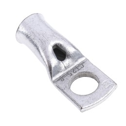 10 pcs - RS PRO Uninsulated Tubular Ring Terminal, M8 Stud Size to 25mm² Wire Size