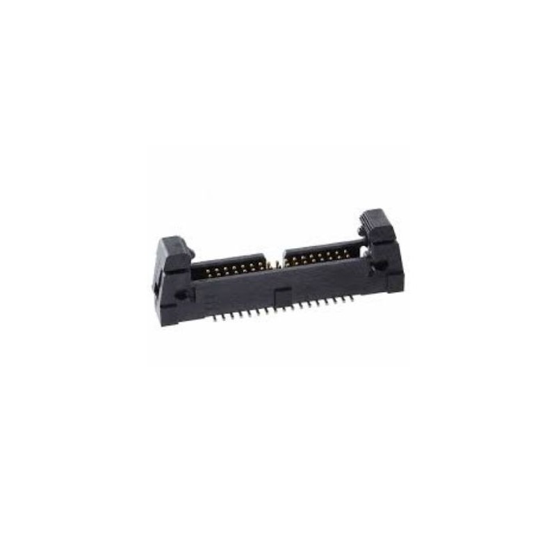 1 pcs - Samtec SHF Series PCB Header, 16 Contact(s), 1.27mm Pitch, 2 Row(s), Shrouded