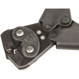 1 pcs - TE Connectivity CERTI-CRIMP Hand Ratcheting Crimp Tool for FASTON 250 Flag Terminal, 1 - 2.5mm² Wire