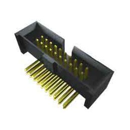 1 pcs - Samtec SHF Series Straight Surface Mount PCB Header, 40 Contact(s), 1.27mm Pitch, 2 Row(s), Shrouded