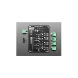 1 pcs : 5757 - Power Management IC Development Tools Mosfetti 4 Channel MOSFET Driver Board by Monk Makes