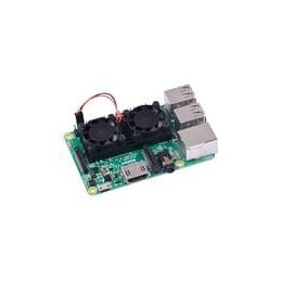 1 pcs : 114991371 - Raspberry Pi Accessories Raspberry Pi Cooling Dual Fan