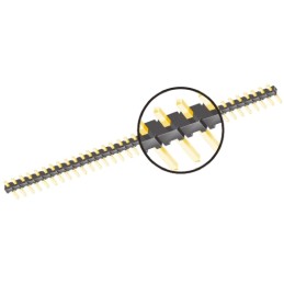 1 pcs - Samtec TMM Series Straight Through Hole Pin Header, 8 Contact(s), 2.0mm Pitch, 1 Row(s), Unshrouded