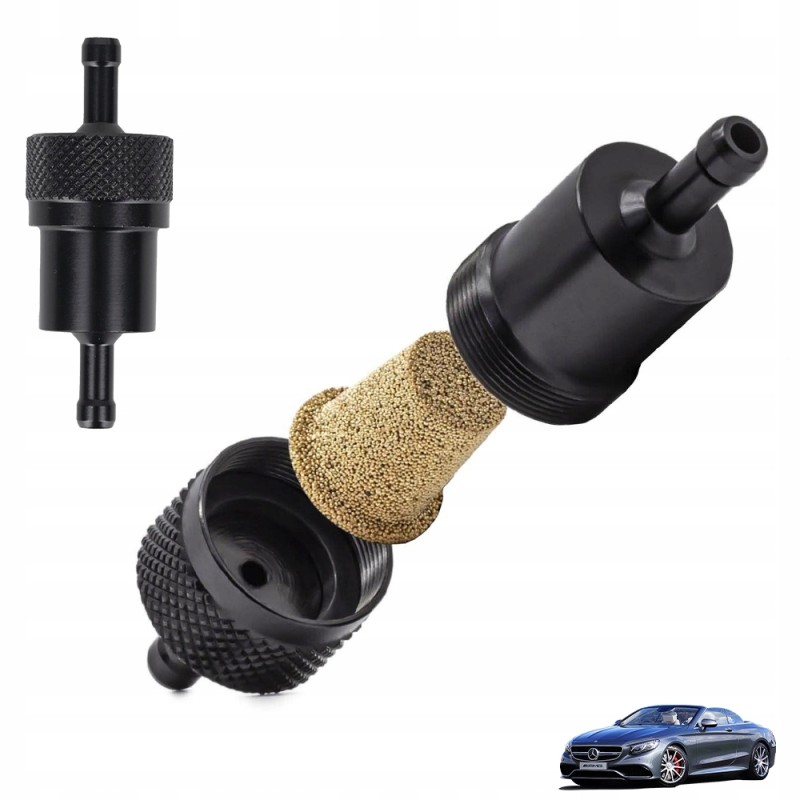 8mm aluminum fuel filter for universal car