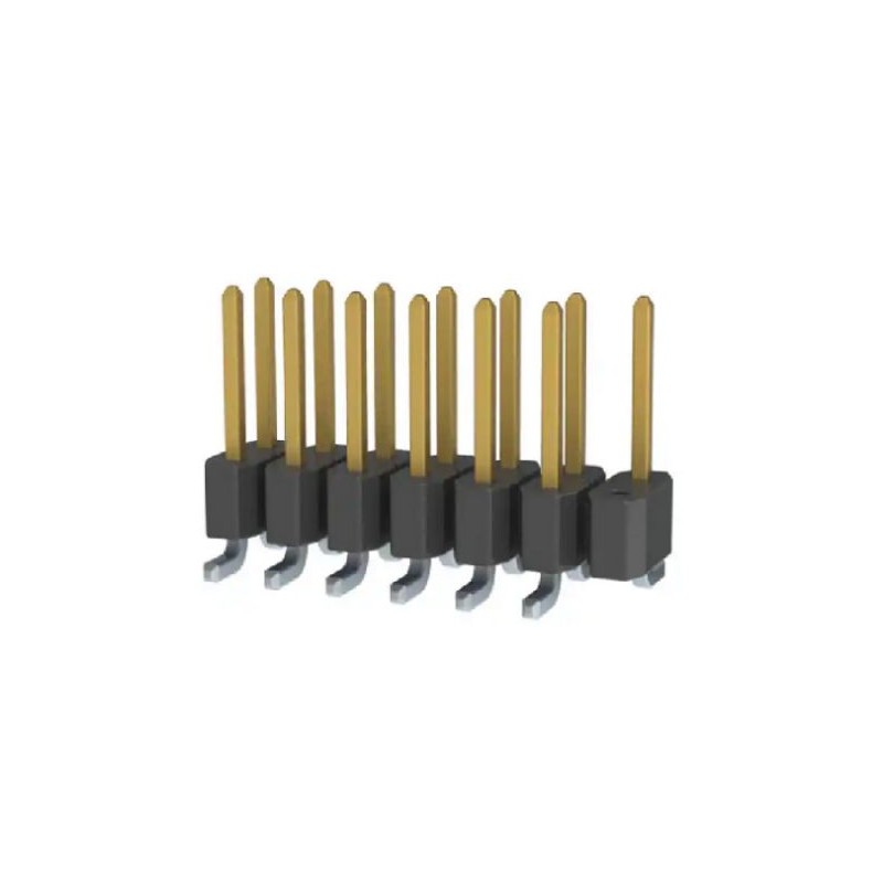 1 pcs - Samtec TSM Series Surface Mount Pin Header, 14 Contact(s), 2.54mm Pitch, 2 Row(s), Unshrouded
