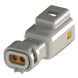 10 pcs - EDAC Wire to Wire Connector Cable Mount Plug, 2P, Crimp Termination, 3A, 250 V