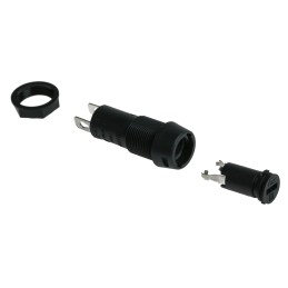 5 pcs - Schurter 16A Panel Mount Fuse Holder for 5 x 20mm Fuse, 1P, 250V ac