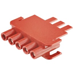 1 pcs - HARTING Heavy Duty Power Connector Insert, Female, Han-Yellock Series, 5 Contacts