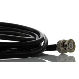 1 pcs - RS PRO Male BNC to Male BNC Coaxial Cable, 3m, RG58 Coaxial, Terminated