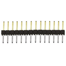 1 pcs - Samtec TSW Series Straight Through Hole Pin Header, 14 Contact(s), 2.54mm Pitch, 1 Row(s), Unshrouded