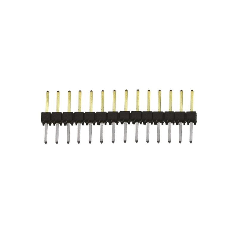 1 pcs - Samtec TSW Series Straight Through Hole Pin Header, 14 Contact(s), 2.54mm Pitch, 1 Row(s), Unshrouded