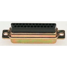 1 pcs - ITT Cannon D*U 25 Way Cable Mount D-sub Connector Socket