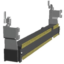 1 pcs - TE Connectivity 0.6mm Pitch 200 Way, Right Angle SMT Mount DIMM Socket ,1.8 V