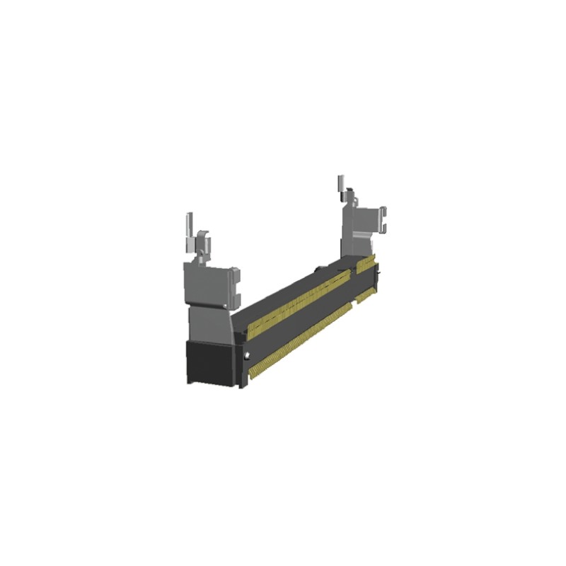 1 pcs - TE Connectivity 0.6mm Pitch 200 Way, Right Angle SMT Mount DIMM Socket ,1.8 V