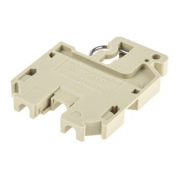 10 pcs - Weidmuller SAK Series Beige Feed Through Terminal Block, 2.5mm², Single-Level, Screw Termination
