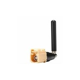 1 pcs : GW.05.AE23 - Antennas 2.4/5.8GHz Terminal mount Monopole Antenna Hinged FAKRA Code I Beige SMB(F)