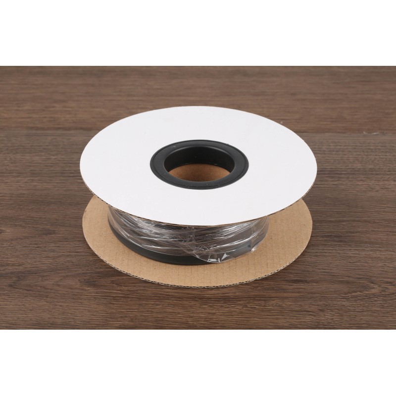 1 Reel of 3 M - RS PRO Heat Shrink Tubing, Black 24mm Sleeve Dia. x 3m Length 3:1 Ratio