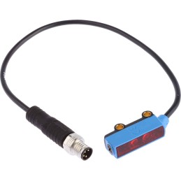 1 pcs - Sick Background Suppression Photoelectric Sensor, Block Sensor, 1 mm - 150 mm Detection Range