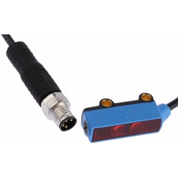 1 pcs - Sick Background Suppression Photoelectric Sensor, Block Sensor, 1 mm - 150 mm Detection Range
