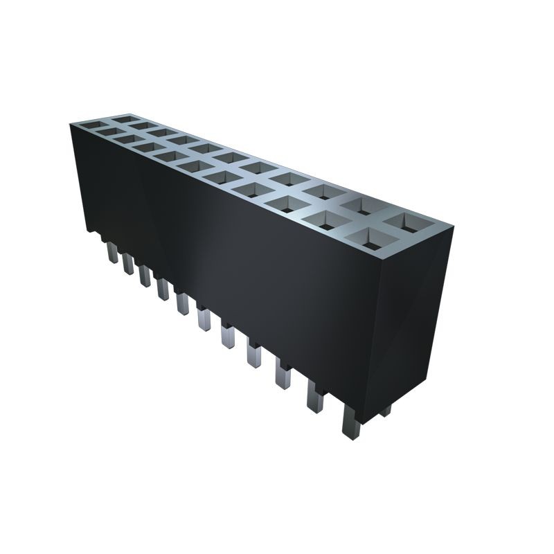 1 pcs - Samtec SSW Series Straight Through Hole Mount PCB Socket, 100-Contact, 2-Row, 2.54mm Pitch, Solder Termination
