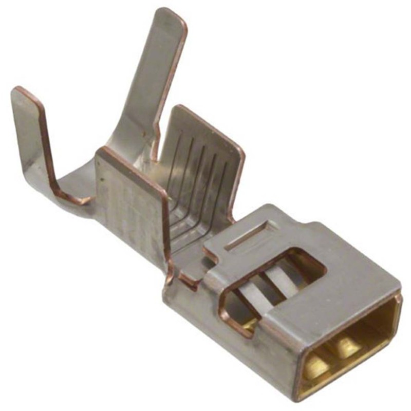 700 pcs - Hirose DF60 Series Female Crimp Terminal, 8AWG Min, 8AWG Max